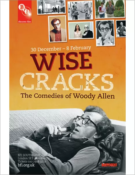 Poster for Woody Allen Season at BFI Southbank (1 - 29 Feb 2012)