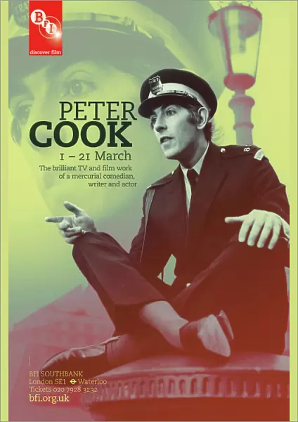 Poster for Peter Cook Season at BFI Southbank (1 - 21 March 2012)