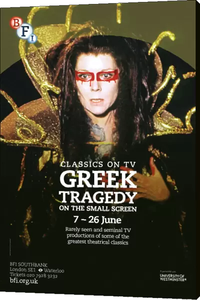 Poster for Classics on TV: Greek Tragedy on the Small Screen Season at BFI Southbank (7 - 26 June 2012)