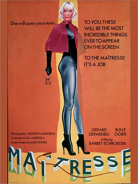 Poster for Barbet Schroeders Maitresse (1975)