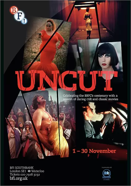 Poster for UNCUT Season at BFI Southbank (1 Nov - 30 Nov 2012)