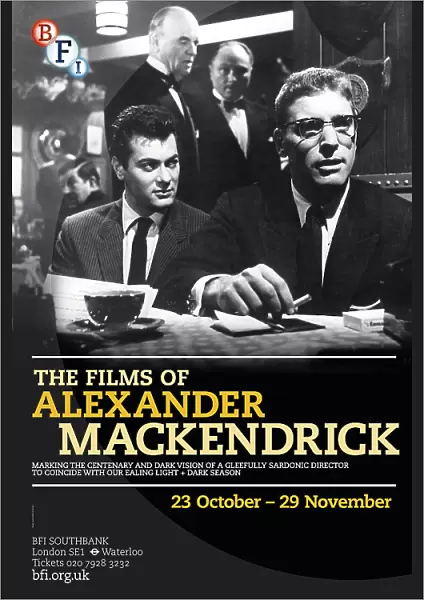 Poster for Alexander MacKendrick Season at BFI Southbank (22 Oct - 29 Nov 2012)