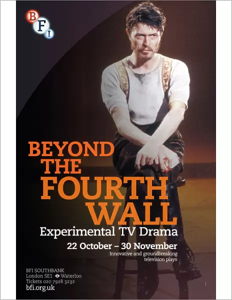 Poster for Beyond The Fourth Wall Season at BFI Southbank (22 Oct - 30 Nov 2012)