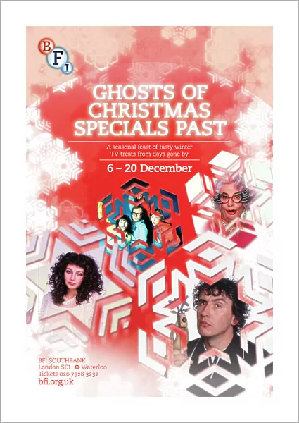 Poster for Ghosts of Christmas Specials Past Season at BFI Southbank (6-20 December 2012)