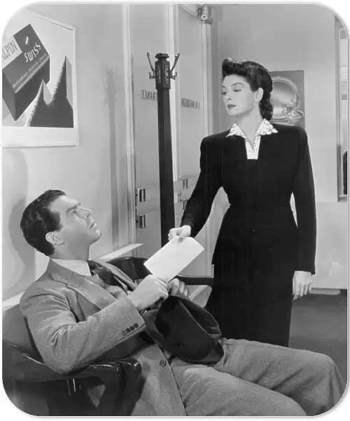 Fred MacMurray and Rosalind Russell in Mitchell Leisens Take A Letter, Darling (1942)
