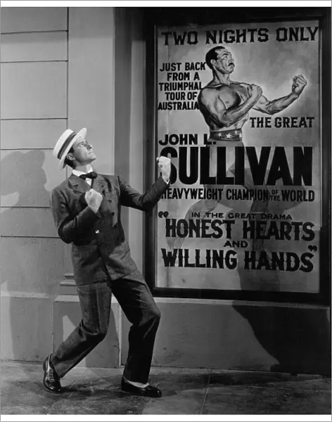 Ward Bond in Raoul Walshs Gentleman Jim (1942)