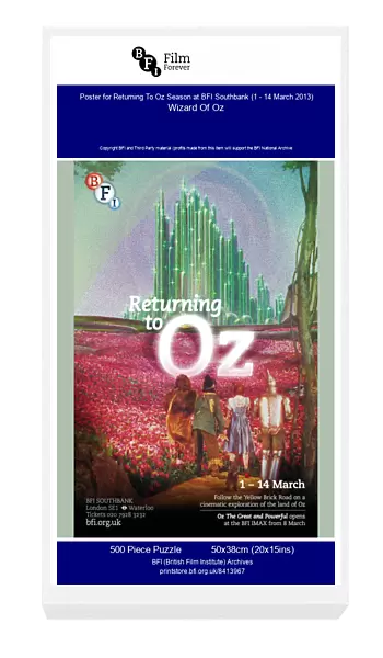 Poster for Returning To Oz Season at BFI Southbank (1 - 14 March 2013)