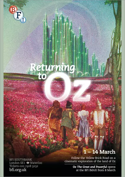 Poster for Returning To Oz Season at BFI Southbank (1 - 14 March 2013)