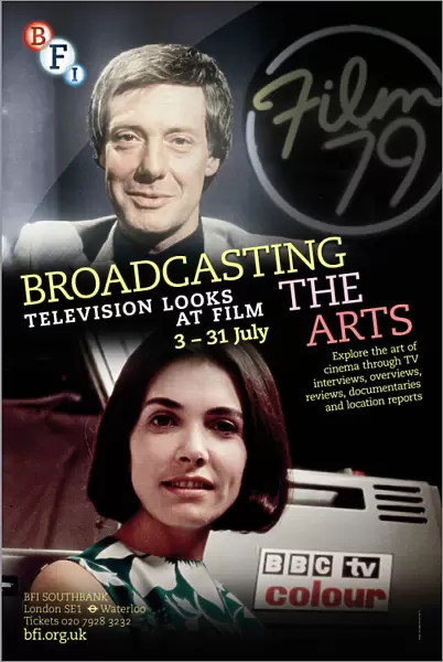 Poster for Broadcasting The Arts Season at BFI Southbank (3 - 31 July 2013)