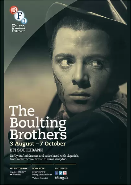 Poster for The Boulting Brothers Season at BFI Southbank (3 August - 7 October 2013)