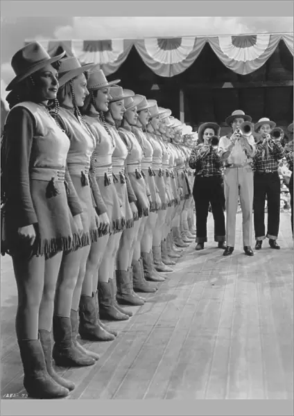 The Chorus Line from Norman Taurogs Girl Crazy (1943)