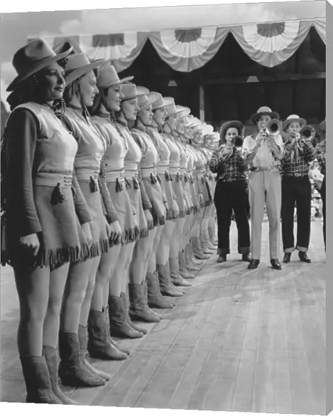 The Chorus Line from Norman Taurogs Girl Crazy (1943)