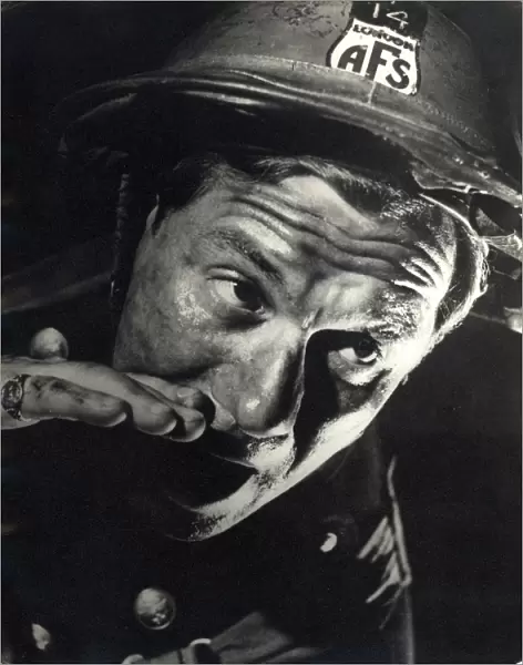Auxilliary Fire Service Volunteer in Humphrey Jennings Fires Were Started (1943)