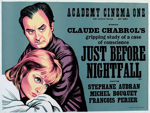 Academy Poster for Claude Chabrols Just Before Nightfall (1971)