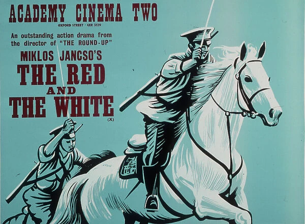 Academy Poster for Miklos Jancsos The Red and The White (1967)