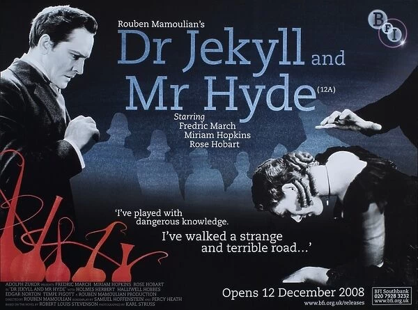 BFI Poster for Rouben Mamoulians Dr Jekyll and Mr Hyde (1931)