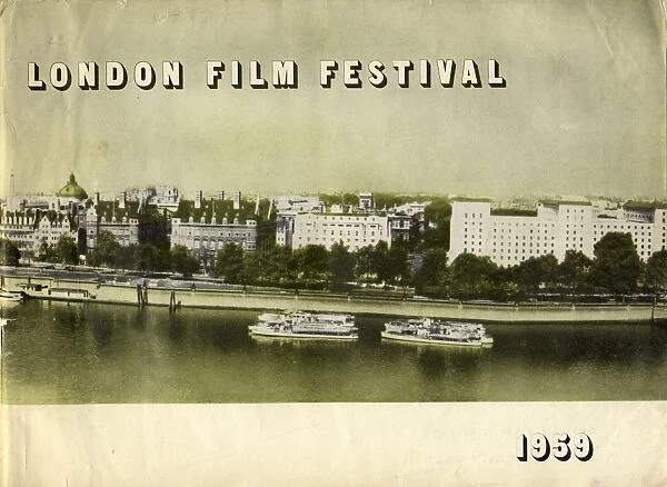 London Film Festival Poster - 1959