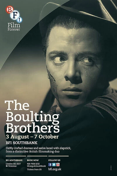 Poster for The Boulting Brothers Season at BFI Southbank (3 August - 7 October 2013)