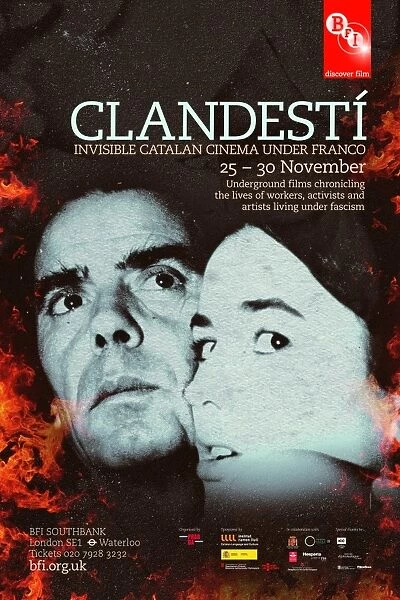 Poster for Clandesti (Invisible Catalan Cinema Under Franco) Season at BFI Southbank (25 - 30 November 2010)