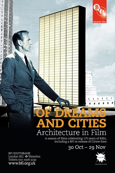 Poster for Of Dreams And Cities Season at BFI Southbank (30 Oct - 29 Nov 2009)