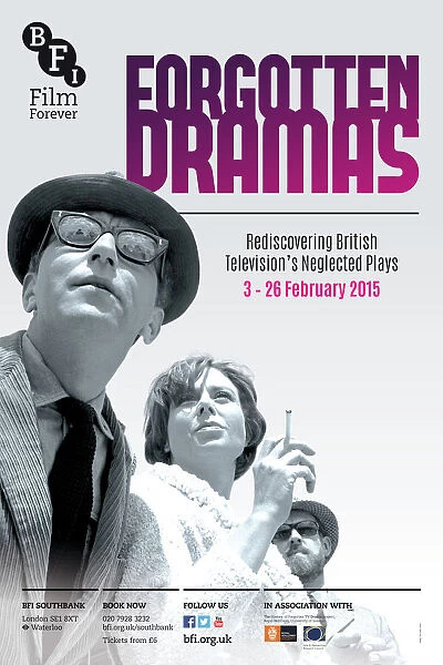 Poster for Forgotten Dramas Season at BFI Southbank (3 - 26 February 2015)