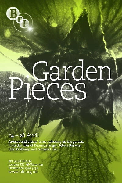Poster for Garden Pieces Season at BFI Southbank (14 - 28 April 2009)