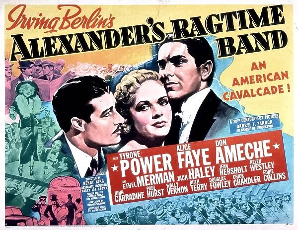 Poster for Henry Kings Alexanders Ragtime Band (1938)