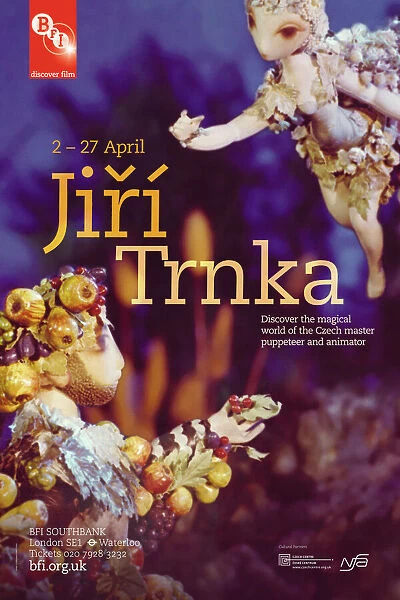 Poster for Jiri Trnka Season at BFI Southbank (2 - 27 April 2012)