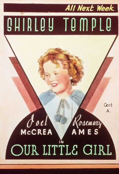 Poster for John S Robertsons Our Little Girl (1935)