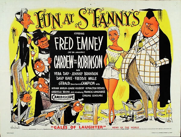 Poster for Maurice Elveys Fun At St Fannys (1955)