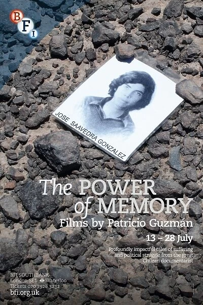 Poster for The Power of Memory (Films By Patricio Guzman) Season at BFI Southbank (13 - 23 July 2012)