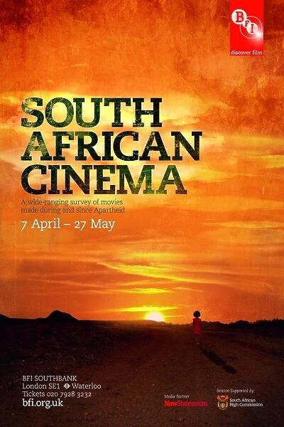 Poster for South African Cinema Season at BFI Southbank (7 April - 27 May 2010)