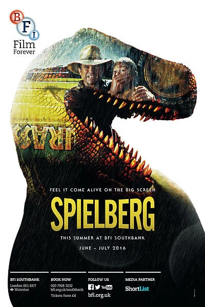 Poster for SPIELBERG Season at BFI Southbank (June - July 1016)