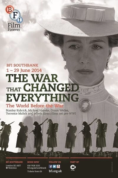 Poster for The War That Changed Everything (The World Before The War) Season at BFI Southbank (1-29 June 2014)