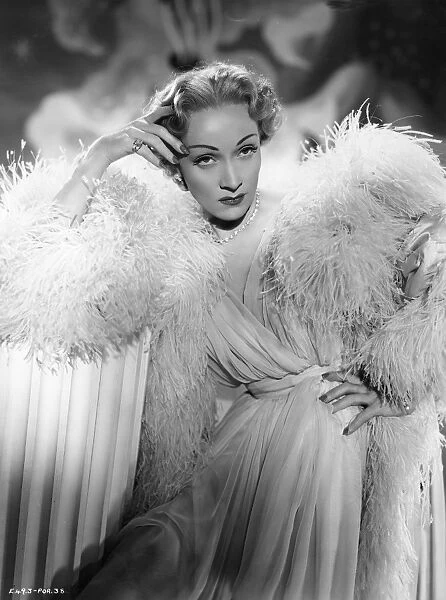 Studio Portrait of Marlene Dietrich