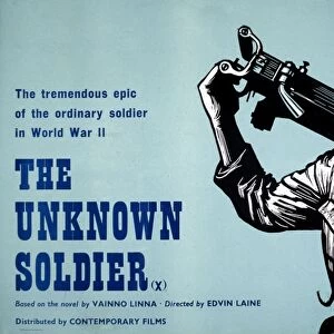 Academy Poster for Edvin Laines The Unknown Soldier (1954)