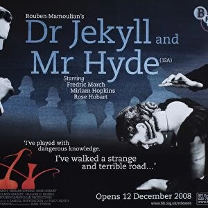 BFI Poster for Rouben Mamoulians Dr Jekyll and Mr Hyde (1931)