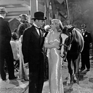 Clark Gable and Jean Harlow in Jack Conways Saratoga (1937)