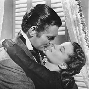 Clark Gable and Vivien Leigh in Victor Flemings Gone With The Wid (1939)