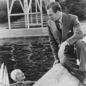 Katharine Hepburn and John Howard in George Cukors The Philadelphia Story (1940)