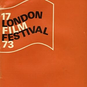 London Film Festival Poster - 1973