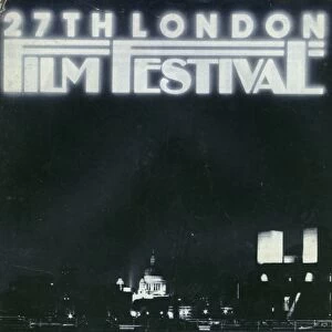 London Film Festival Poster - 1983