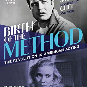 Poster for Birth Of The Method Season at BFI Southbank (25 October - 30 November 2014)
