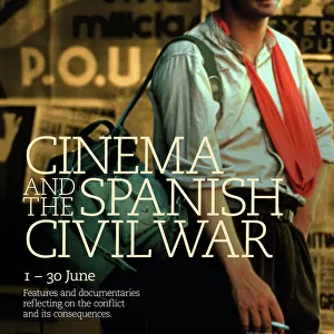 Poster for Cinema And The Spanish Civil War Seaso at BFI Southbank (1 - 30 June 2009)