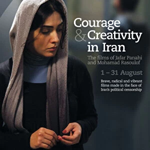 Poster for Courage & Creativity Season at BFI Southbank (1 - 31 August 2012)