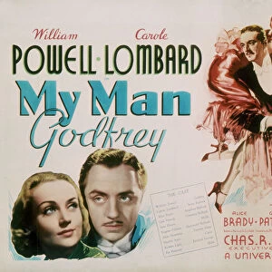 Poster for Gregory La Cavas My Man Godfrey (1936)