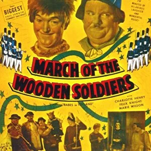 Poster for Gus Meins March of the Wooden Soldiers (1934)