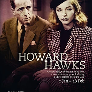 Poster for Howard Hawks Season at BFI Southbank (1 Jan - 28 Feb 2011)
