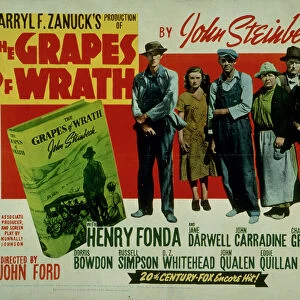 Poster for John Fords The Grapes of Wrath (1940)