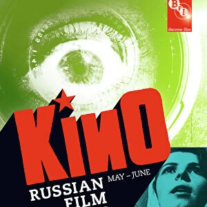 Poster for KINO (Russian Film Pioneers) Season at BFI Southbank (May-Jun 2011)